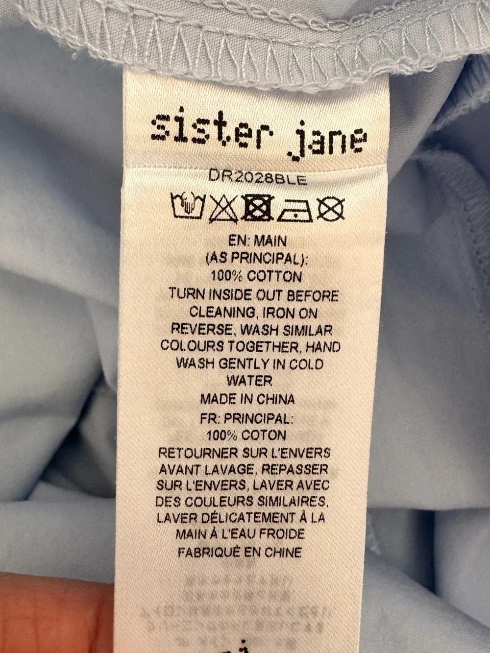 Sister Jane Baby Blue Skye Bow Midi Dress - Picture 7 of 11